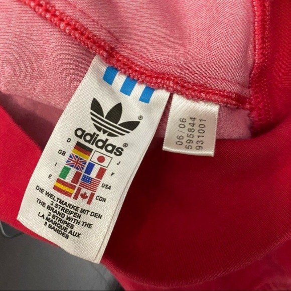 Adidas | pink velour track jacket - Picture 6 of 6